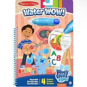 Melissa & Doug Water WOW! Blue's Clues & You! Letters Activity Book